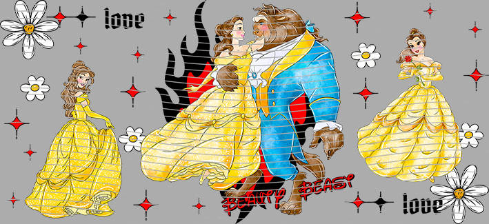 16oz Disney style-D-1085